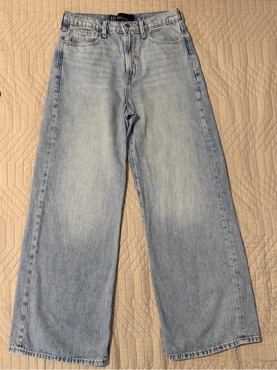 GAP Denim - GAP SUPERSOFT HIGH RISE Wide-Leg Women's Jeans